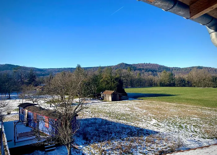 펜션 Et Roulotte Dans Les Vosges 르미르몽